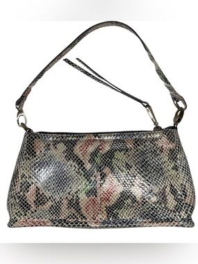Like new Hobo International Lennox Liquid Snake Print Hobo Shoulder Bag